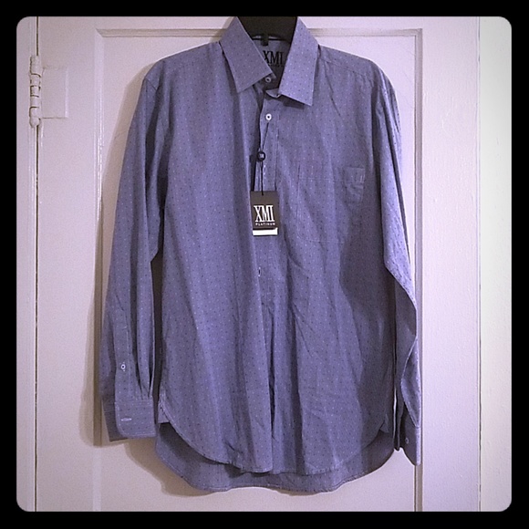 NWT Mens XMI Platinum dress shirt - Picture 1 of 3